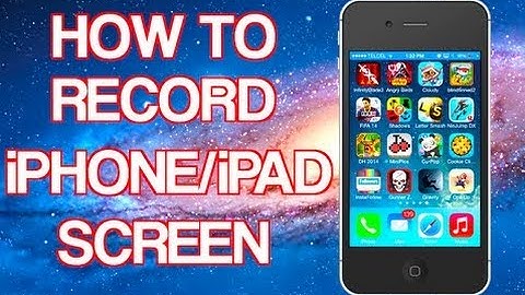 How to Record Your iOS Device WITHOUT JAILBREAK