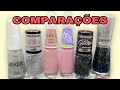 COMPARAÇÕES DE ESMALTES