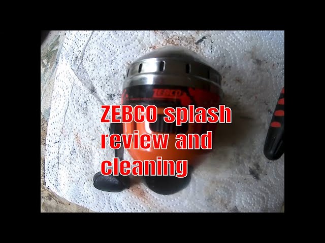 first impression review on the ZEBCO splash and servicing it 