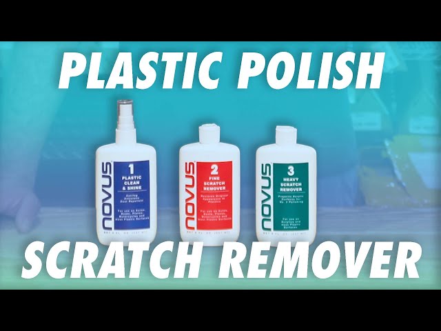 Novus Plastic Polish Scratch Remover 