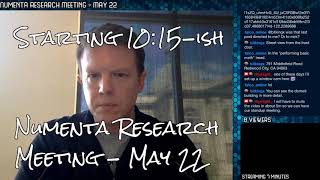 Numenta Research Meeting - discussion of grid cell firing stability