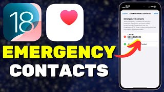iOS 18: How to Setup Emergency Contacts on iPhone! [Add, Change or Remove]