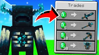 Minecraft But you can Trade with Mobs..