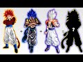 20 Gogeta's Transformations With Other Forms | CharlieCaliph
