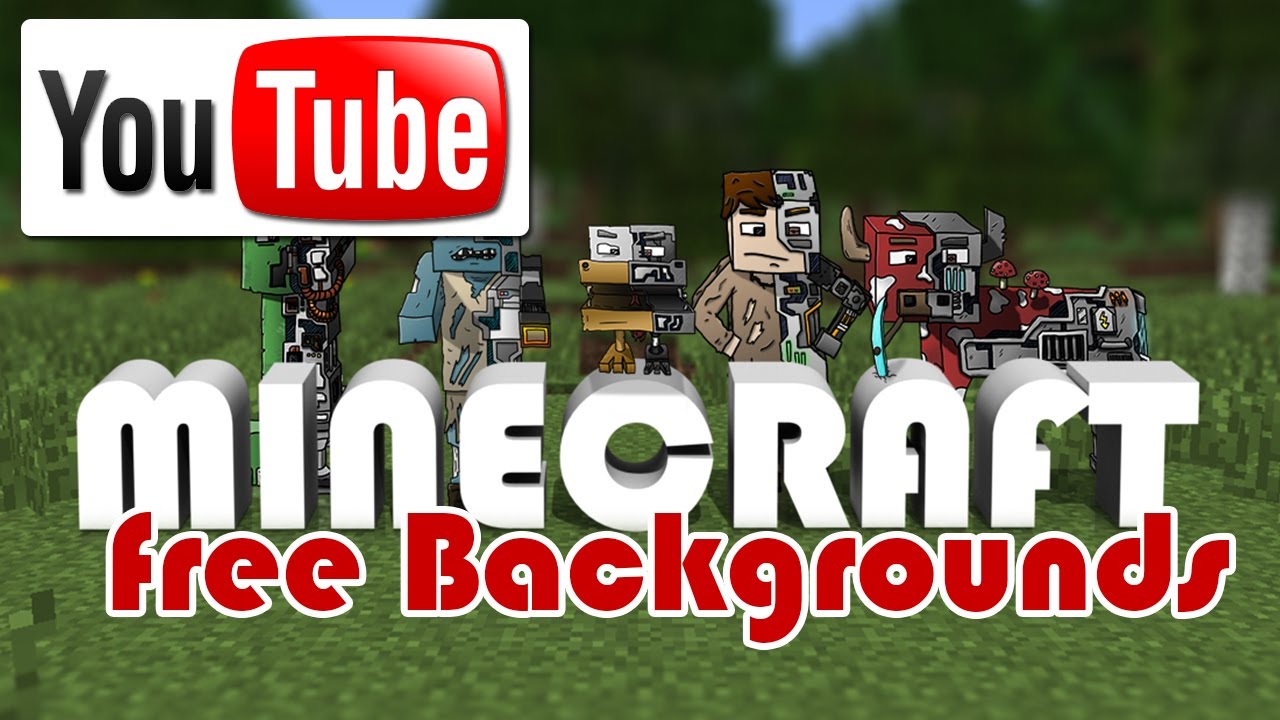 Minecraft: Free YouTube Channel Design (background) - YouTube