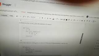 NPTEL Assignment Solutions
