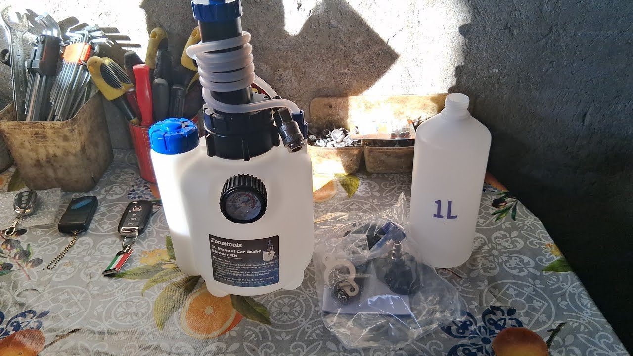 Kit spurgo freni professionale da 3 litri 😉