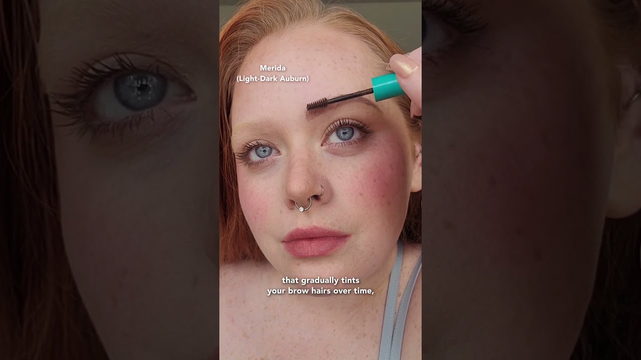 The perfect brow routine for redheads