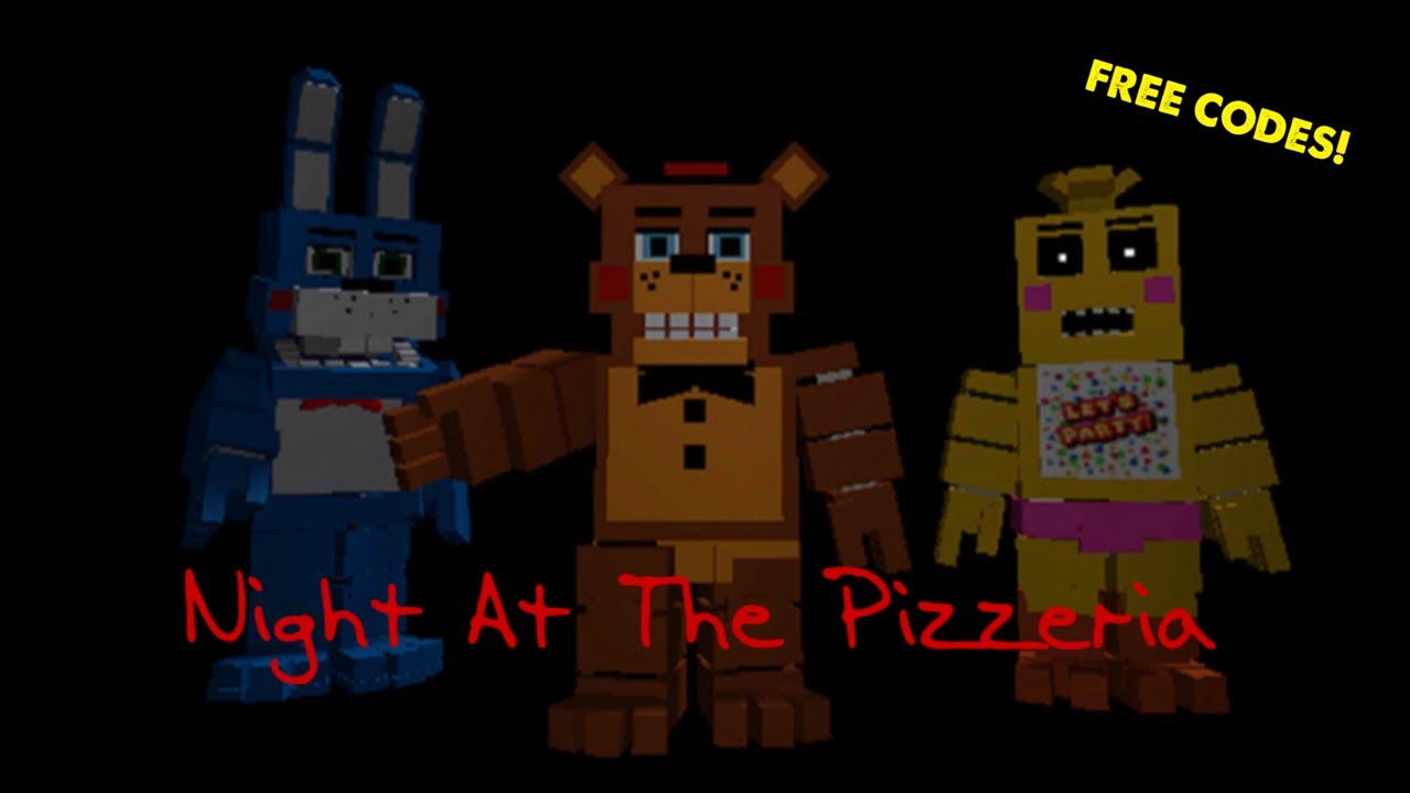 Free Codes Roblox Night At The Pizzeria Youtube