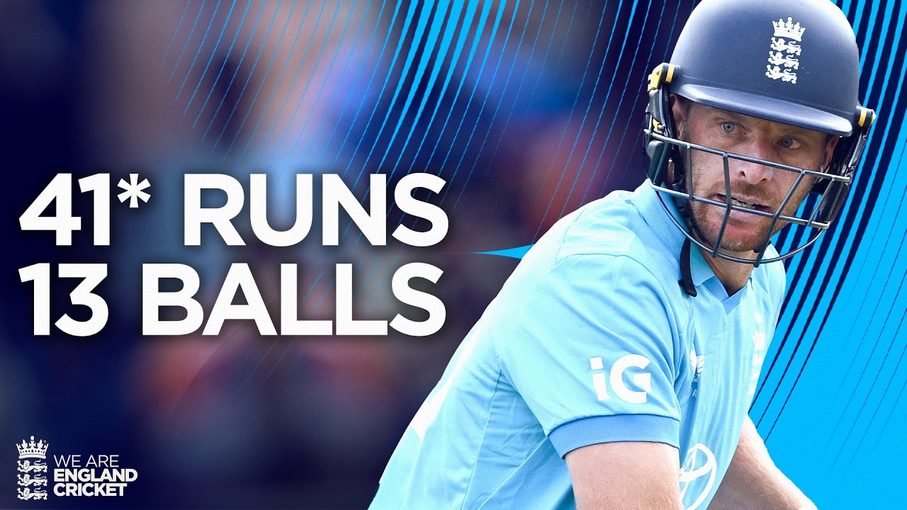 Buttler on FIRE! 🔥 41* Off 13 Balls vs India