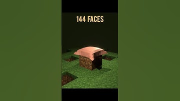 Minecraft Cloth Simulation from 1 Face to 20736 Faces #blender #3dart #3danimation #clothsimulation