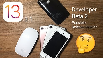 iOS 13.3.1 Developer Beta 2 - Possible Release Date?!?!