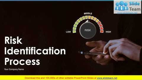 Risk Identification Process PowerPoint Presentation Slides