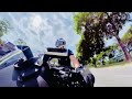 Insta360r autoframe view on CBR600RR