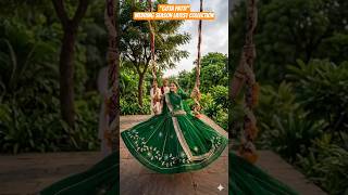 Cotton Rajputi Poshak👑Gota Patti☘️trendy look🔥new design🌼#shorts#rajputiposhak#gotapatti #royal