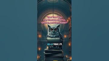 "Test Your Wits: Can You Solve the Fox, Chicken, and Corn Riddle?" #brainteasers #shorts