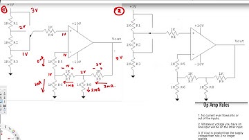 Solving Op Amp circuits #1 - Circuit Analysis