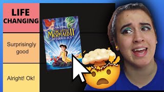 RATING DISNEY STRAIGHT TO DVD SEQUELS (tier list/essay)