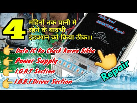 Induction Cooktop Repai/ Fully death induction Repai/water Damaged