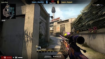 1v3 AWP Clutch Overpass