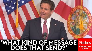 BREAKING: DeSantis Rips Arizona's Gov. Hobbs For Vetoing AntiSquatting Bill, Slams Dem Crime Policy