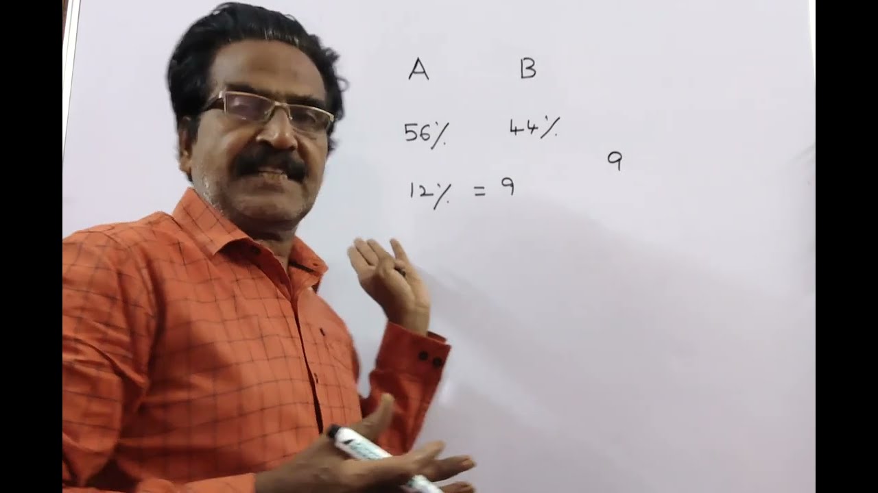 Two students appeared at an examination. One of them secured 9 marks more than the other