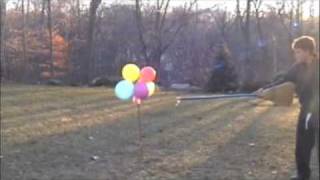 Propane balloon cluster BOOM