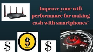Optimize your wifi for making money with smartphones! screenshot 5