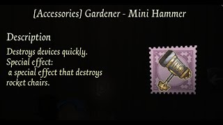 Mini Hammer Gardener's A acc./ IDENTITY V