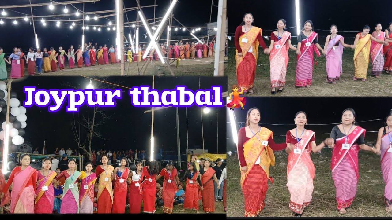 Joypur thabal 2025 💃..chongthare..ywba fangjare hndkki ahnba oina😇♥️🥀#vlog #thabal #thabalchongba