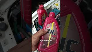 Gear oil change Mitsubishi Galant 4g63