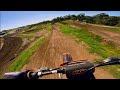 Smooth riding at nunawading mx track