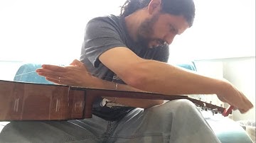 5 years old strings versus new strings - hear the difference in sound