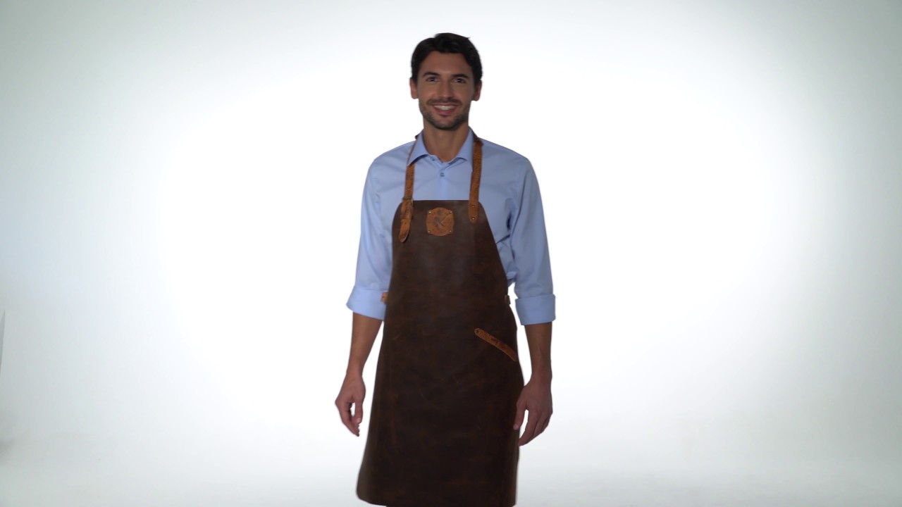 Lincoln Leder Latzschürze