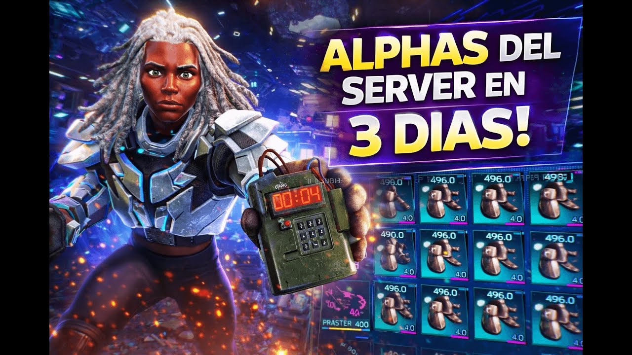 ASI SE DOMINA UN SERVER EN 3 DIAS ARK ASA PVP