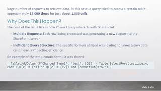 Solving Slow Power Query Refreshes: How to Reduce Requests with Table.Buffer