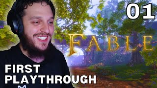 My FIRST TIME playing 🔴 Fable 1 BLIND PLAYTHROUGH