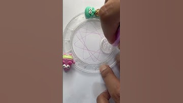 The Rhythm That Draws Time🌾時間を描くリズム❤시간을 그리는 리듬 #asmr #spirograph #relaxing