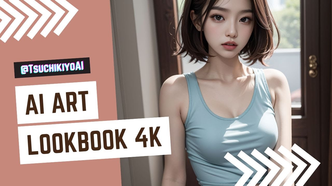 AI ART LOOKBOOK 4K - AI GIRLSㅣIkson Summer - NO COPYRIGHT MUSIC