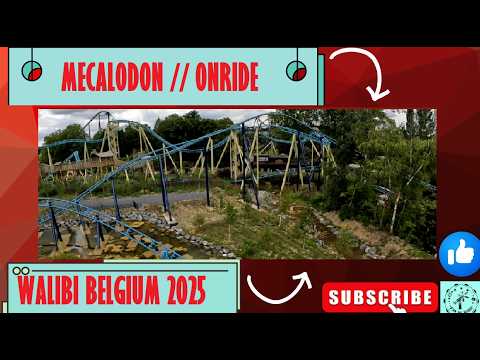 MECALODON [Onride] WALIBI BELGIUM 2025