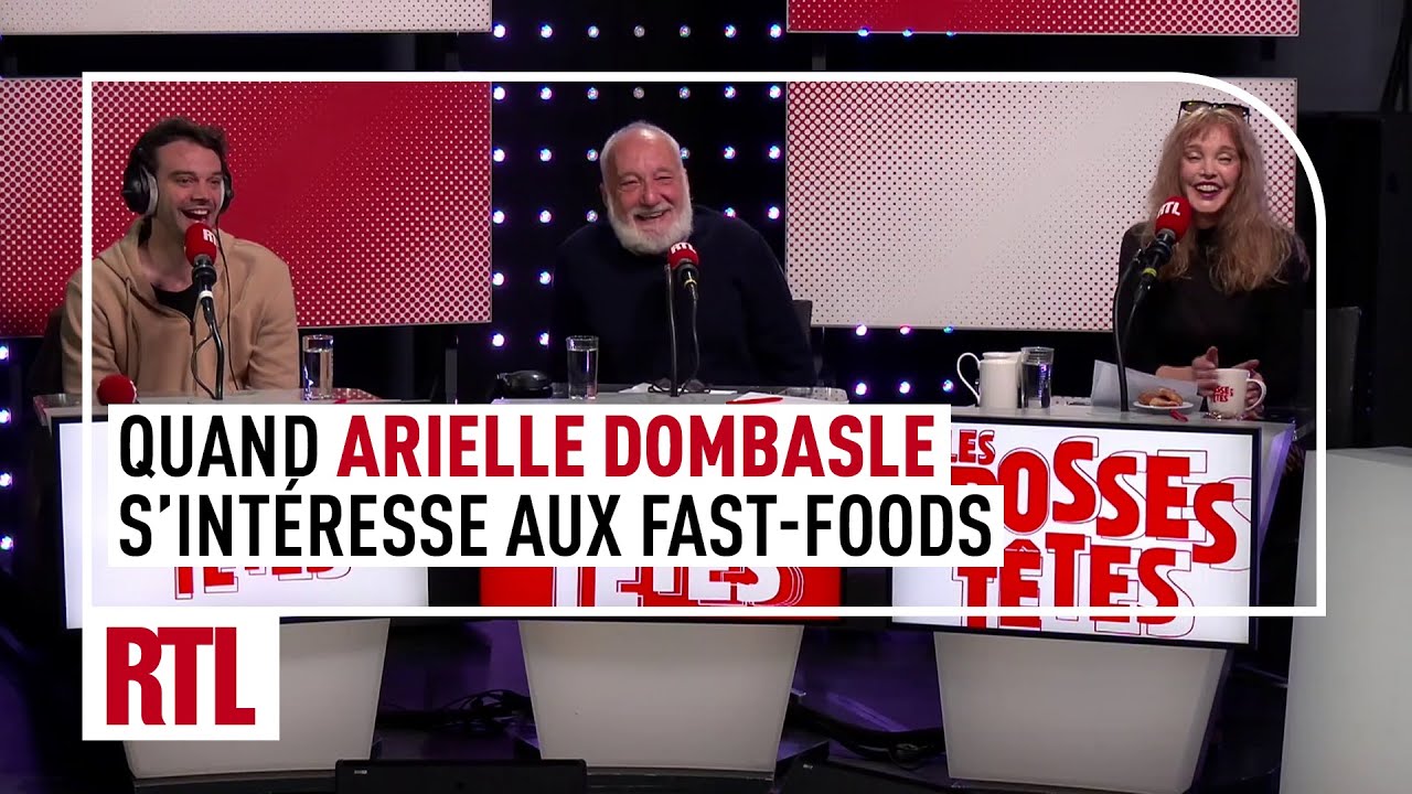 Arielle Dombasle veut manger chez 