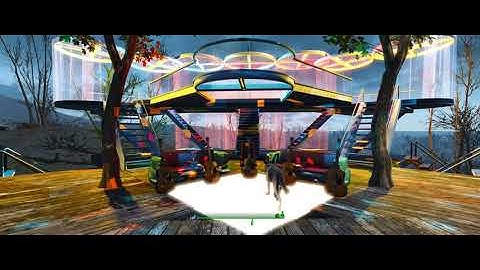 Trinity Tower Natural Amphitheater Stage Build Fallout 4