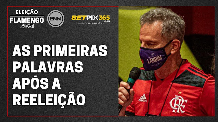 VEJA DISCURSO DE RODOLFO LANDIM, PRESIDENTE REELEITO DO FLAMENGO, APÓS VENCER ELEIÇÃO | ENM