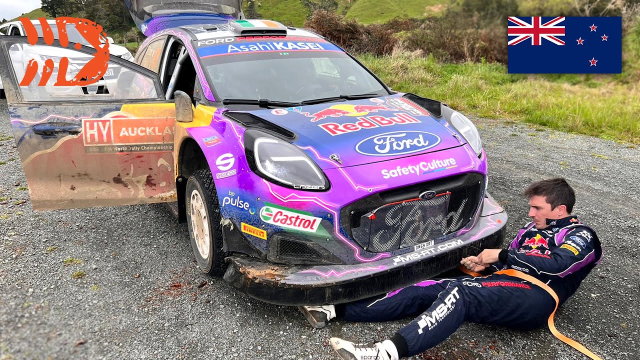 Mark Breen Rally Devastated Breen Retires from Rally New Zealand 2022 - YouTube