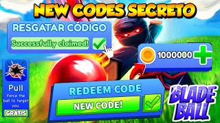 TODOS OS NOVOS CÓDIGOS de WINS +SWORDS no BLADE BALL! ROBLOX BLADE BALL  CODES! 