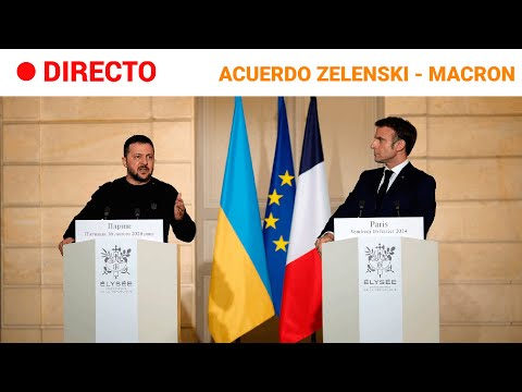 FRANCIA: ZELENSKI y MACRON firman un ACUERDO BILATERAL para APOYAR a UCRANIA | RTVE