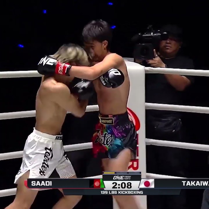 CALL IT OFF 🙅‍♂️ Taku Takaiwa scores a stylish first-round TKO in his ONE Friday Fights debut!