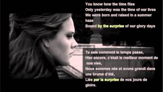 Someone like you / Quelqu'un comme toi