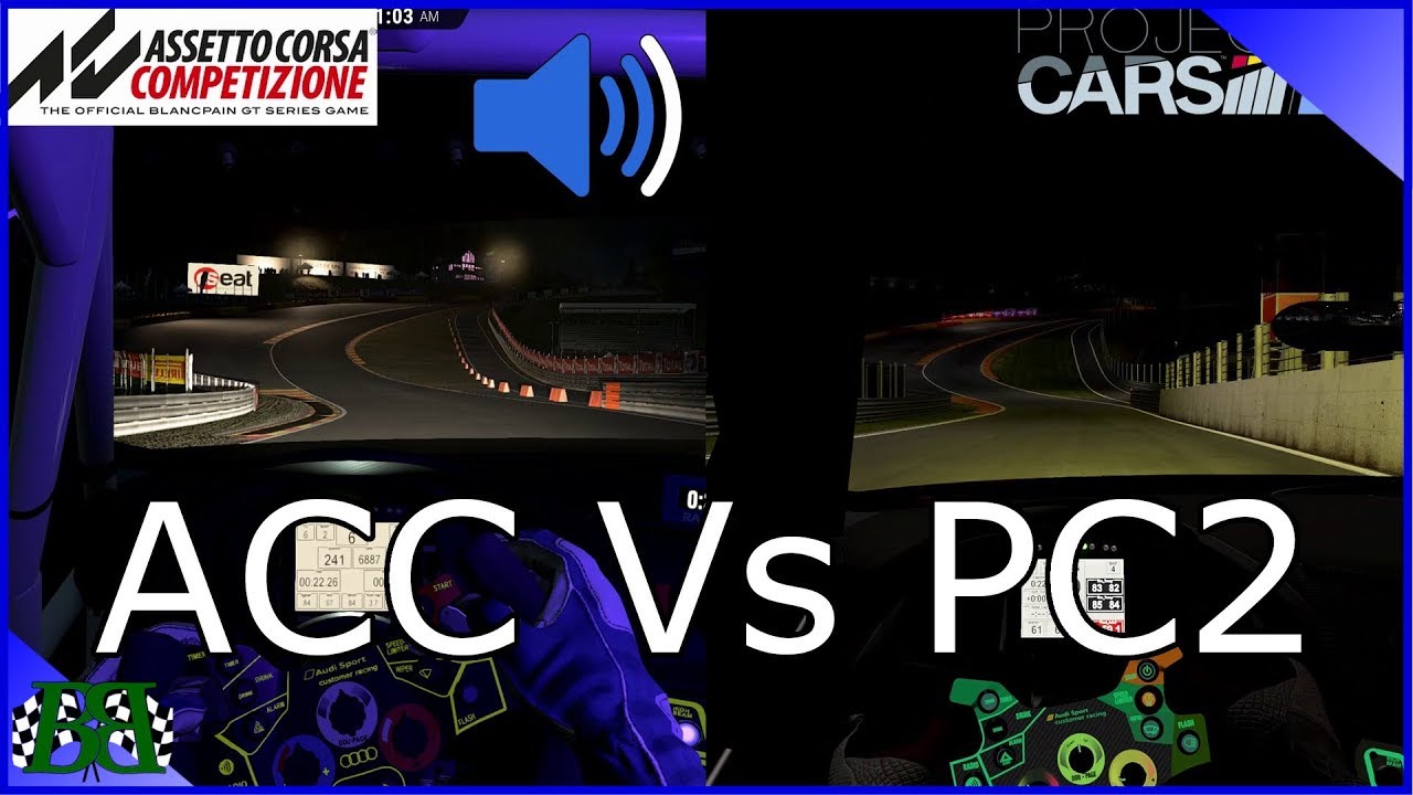 Assetto vs Project Cars 2  Graphic Comparison :: Assetto Corsa  Competizione Discussões gerais