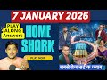 Shark Tank Live Answers 7 January 2026 | Live Play along Answers Today | Shark Tank India Season 5